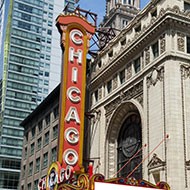 Chicago Theatre marquee